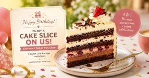 Cat & the Fiddle – Birthday Cake Voucher