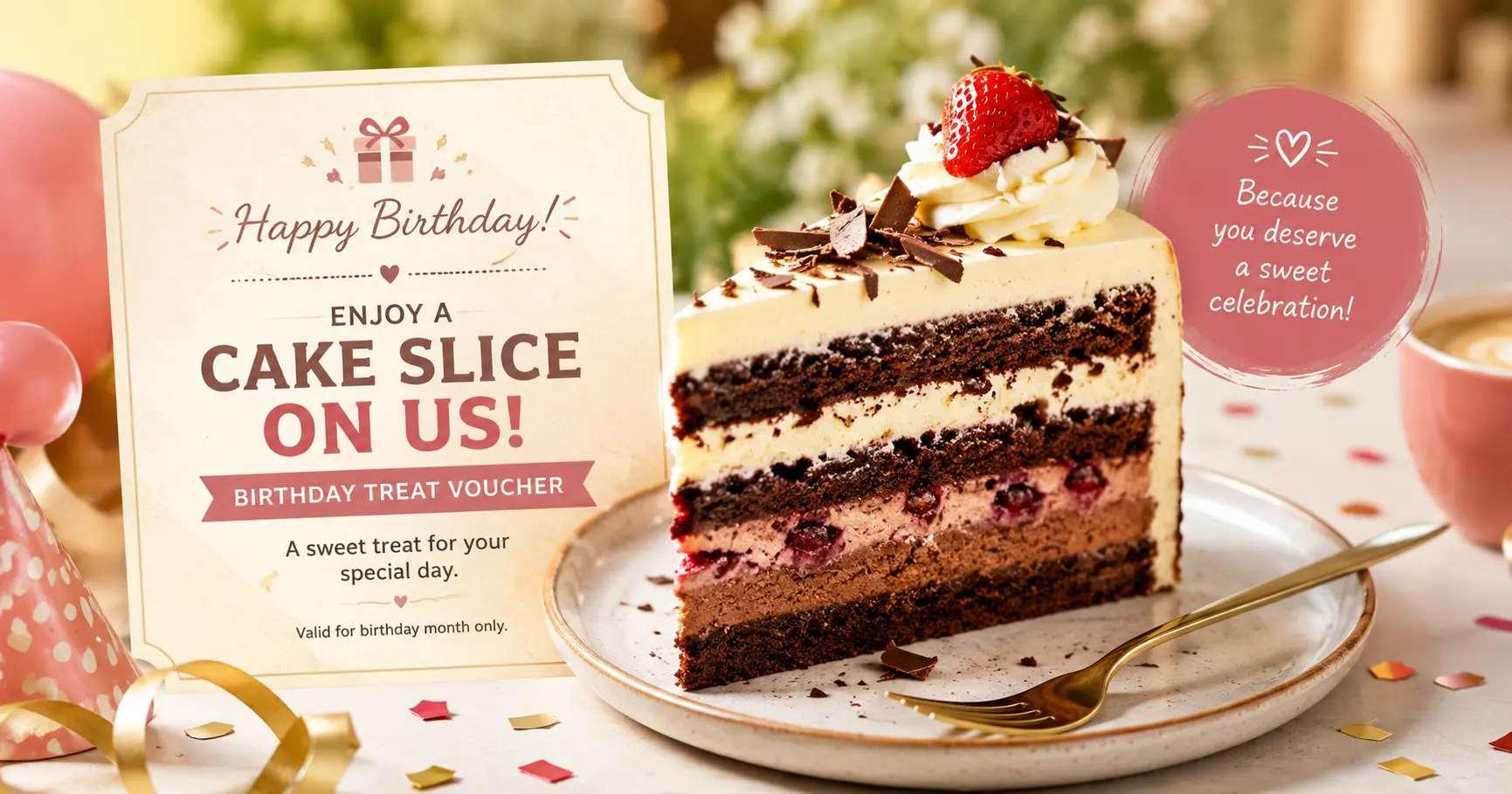 Cat & the Fiddle – Birthday Cake Voucher