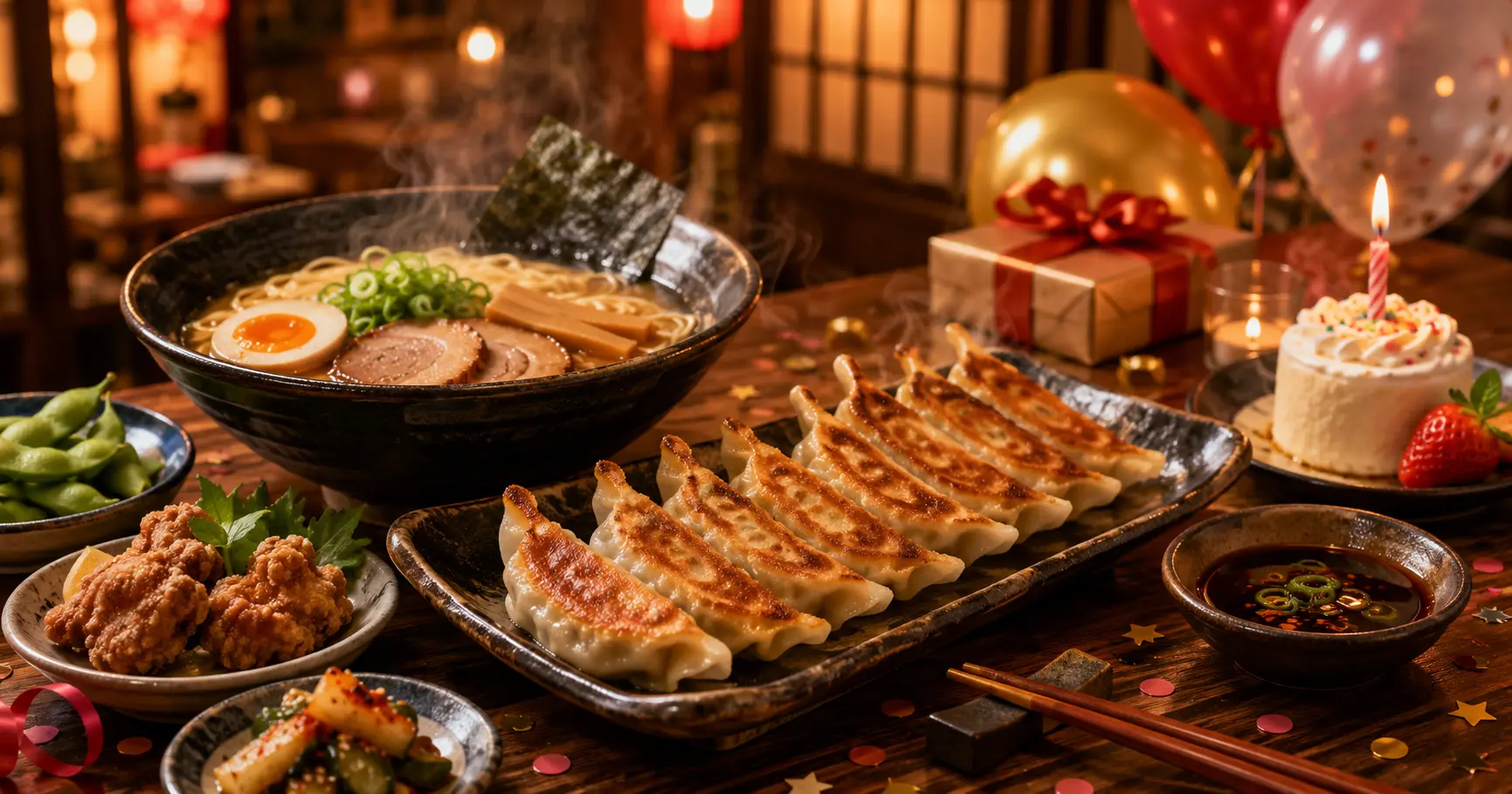 Hakata Ikkousha –Age-Based Birthday Gyoza